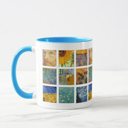 Taza Collage Van Gogh