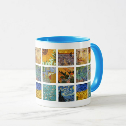 Taza Collage Van Gogh