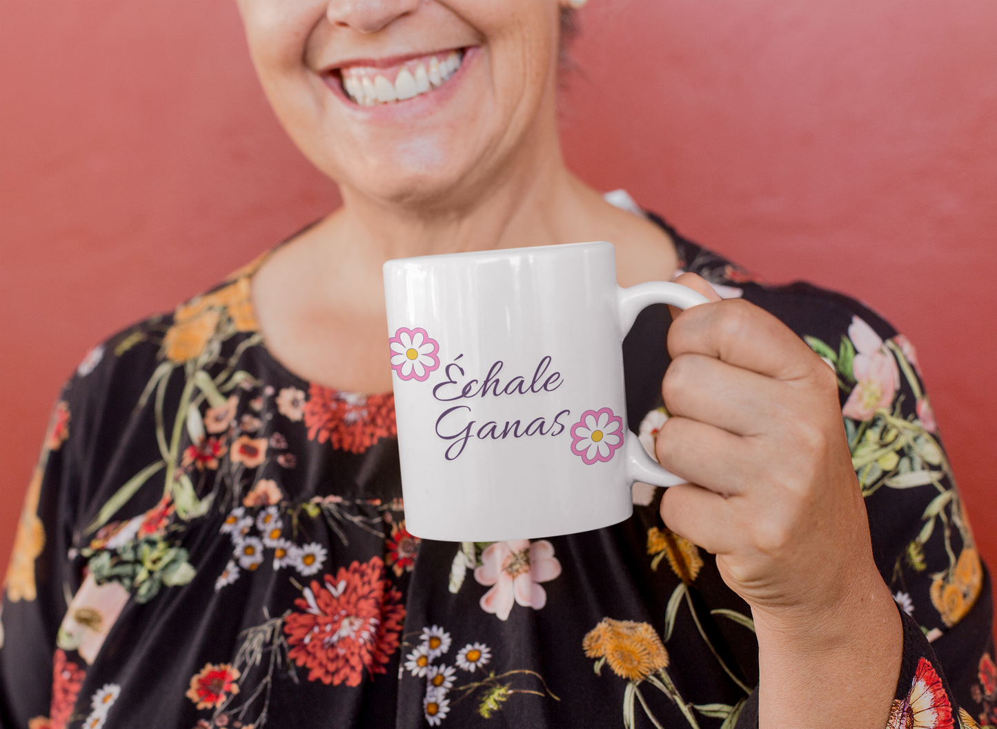 Taza Échale ganas