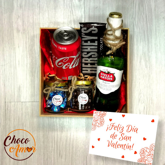 PACK ENGREIDOR (CERVEZA, CHOCOLATES, COCA COLA)