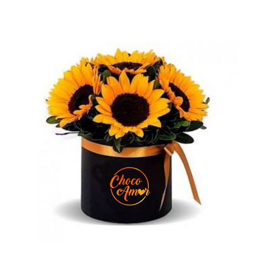 Box de Girasoles Grandes